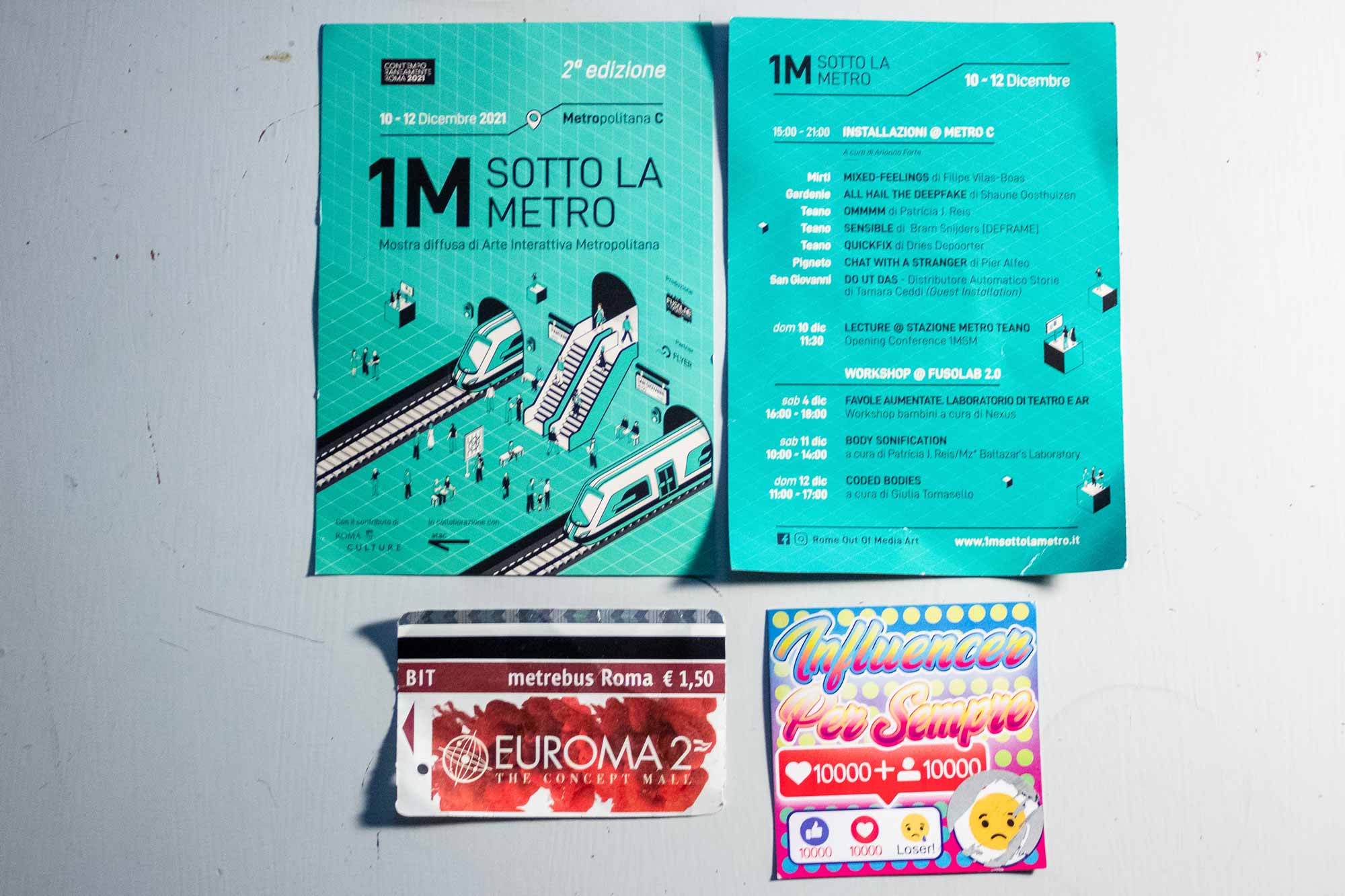 Parioli Fotografia | 1MSM – 1 METRO SOTTO LA METRO